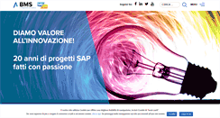 Desktop Screenshot of bmsitalia.com